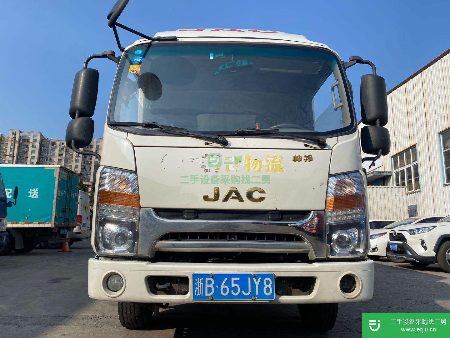 浙江出售二手江淮帥鈴箱式貨車