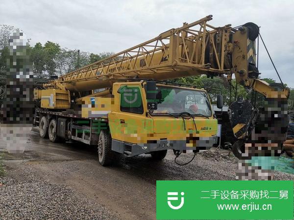 河北出售二手京城25噸五節臂吊車