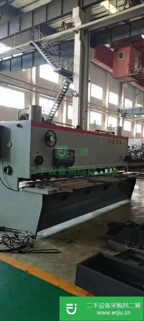 江蘇出售二手8mm*4米液壓閘式剪板機