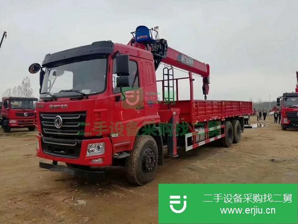 浙江出售二手程力后八輪隨車吊