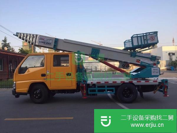 黑龍江出售二手32米高空搬家云梯車