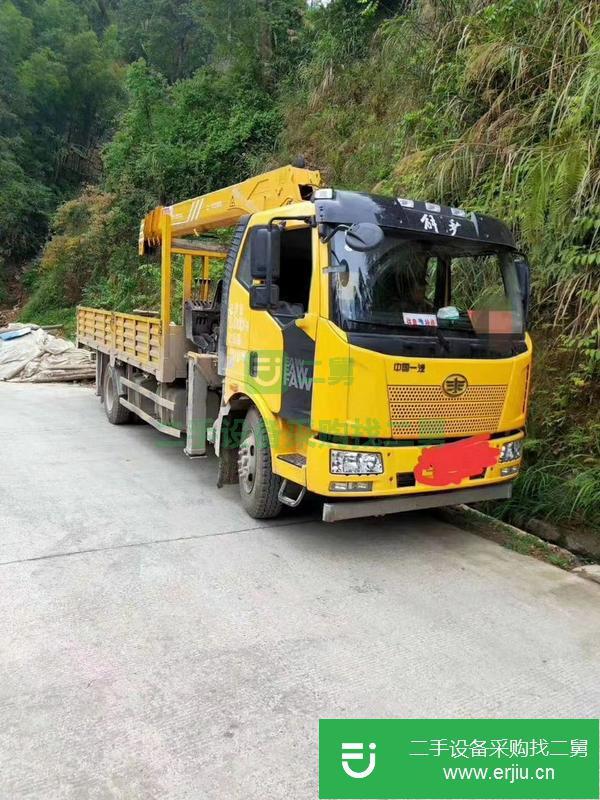 安微出售二手三一10噸四節臂隨車吊