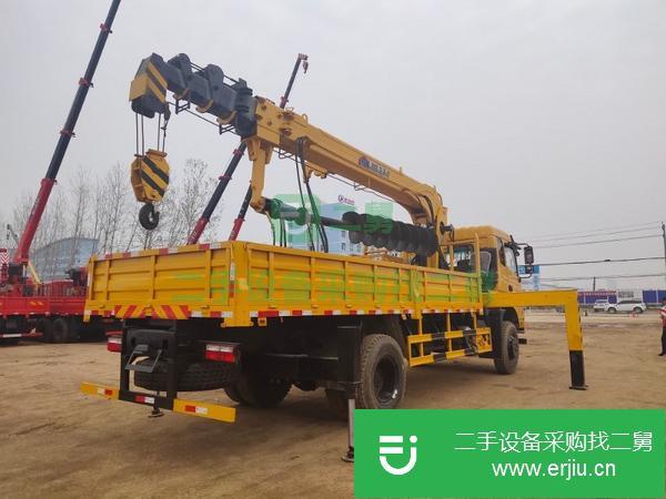 青海出售二手東風8噸隨車吊