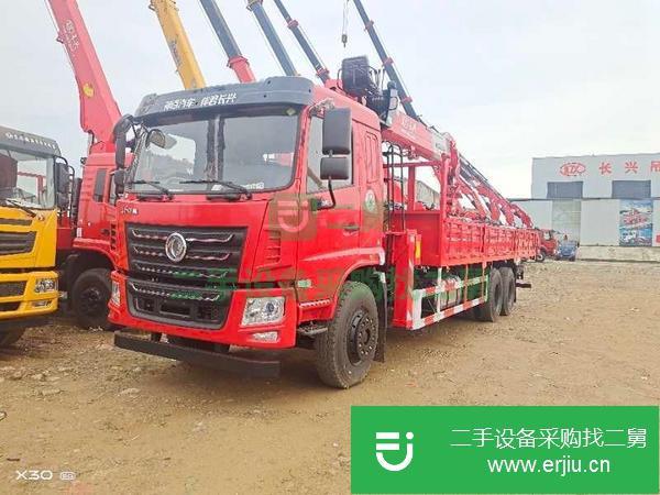湖北出售二手長興12噸4節(jié)臂隨車吊