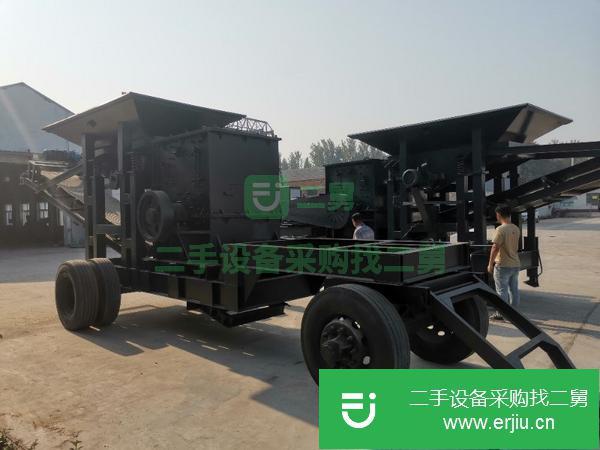 河北出售二手移動制砂機(jī)