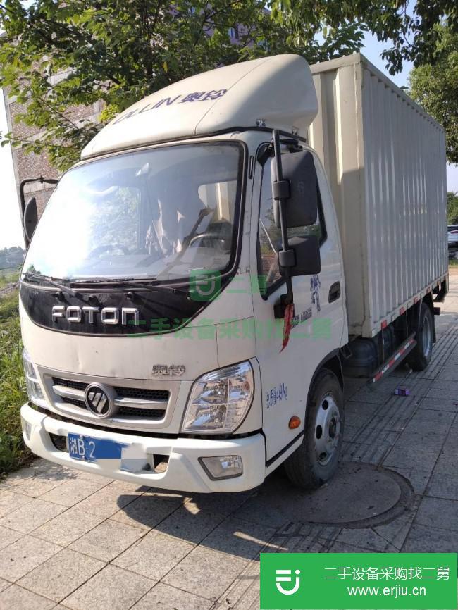 湖南出售二手福田奧鈴廂式貨車