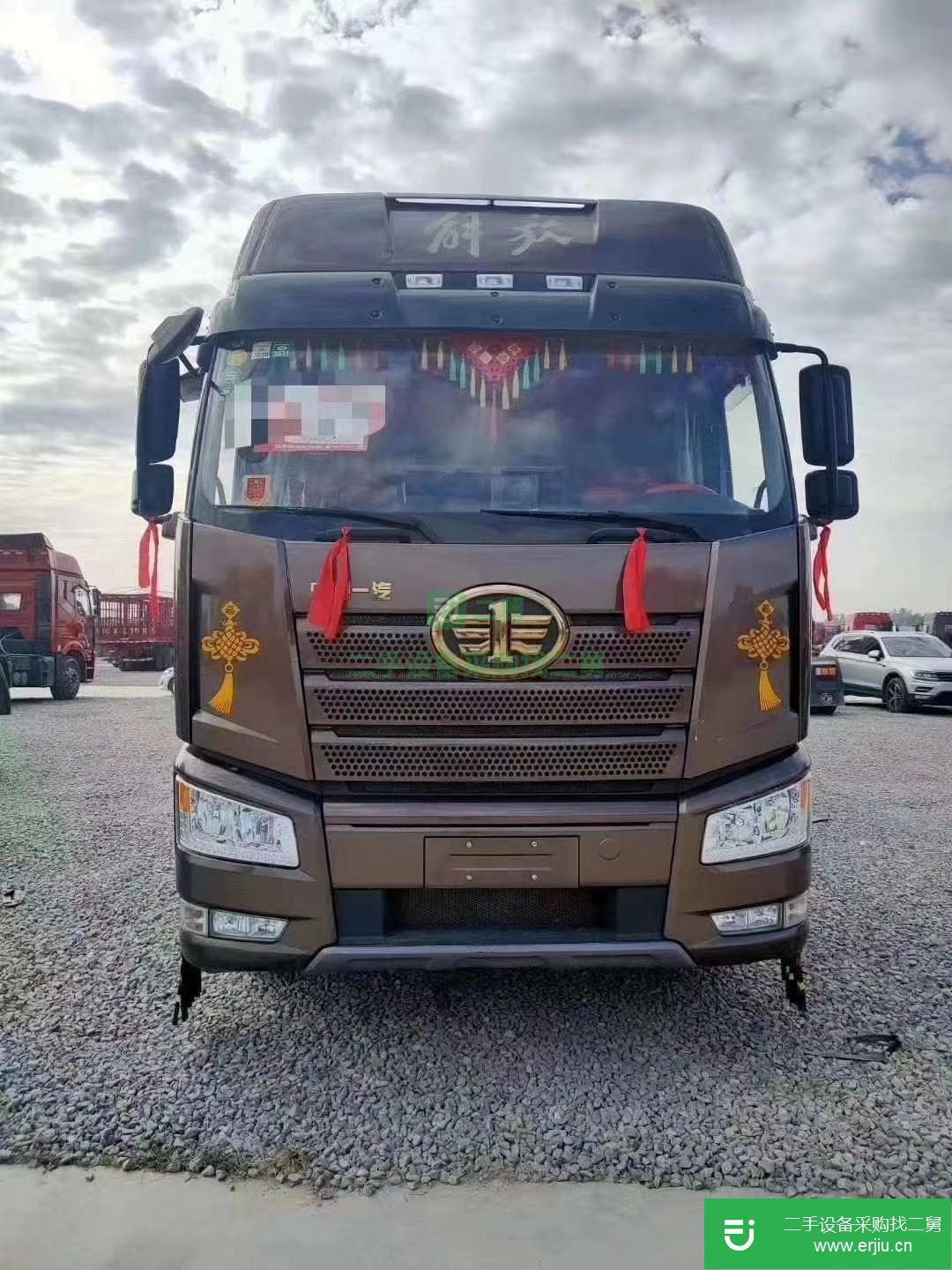 山東出售二手解放J6P半掛車