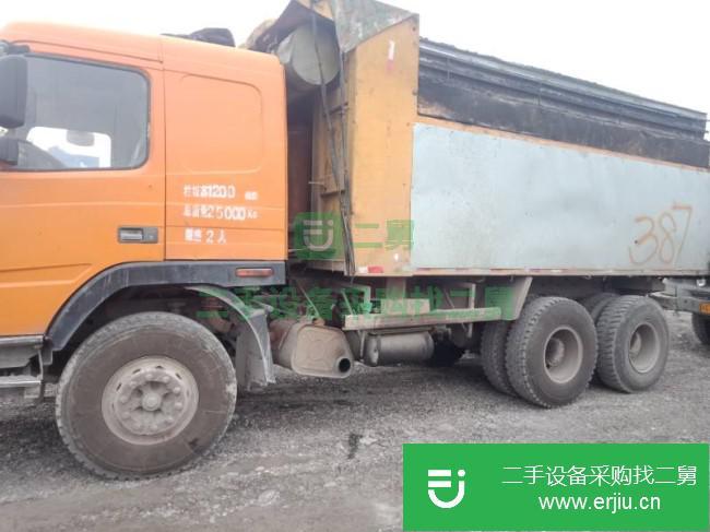 江蘇出售二手大運重卡后八輪自卸車