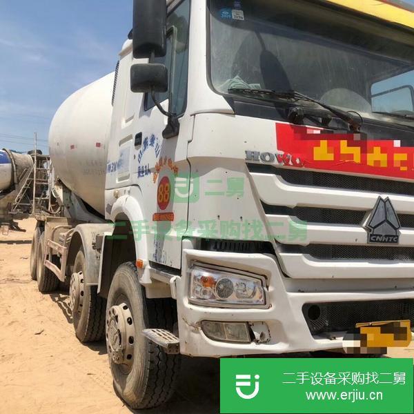 河北出售二手豪沃20方水泥攪拌罐車