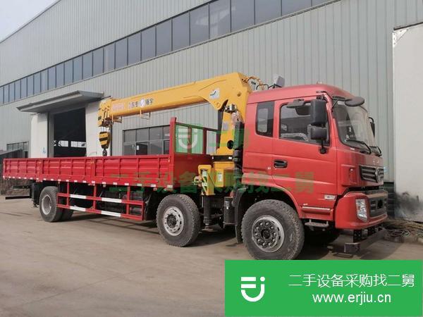 寧夏出售二手東風(fēng)小三軸隨車吊