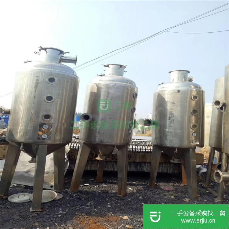 山東出售二手三效蒸發器