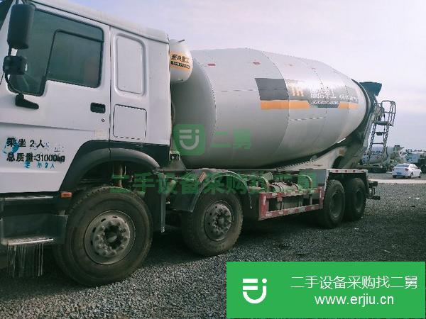 甘肅出售二手豪沃國五大20方攪拌車