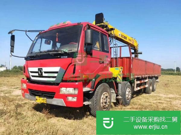 湖北出售二手徐工12噸隨車吊