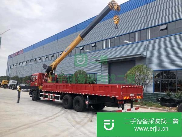 重慶出售二手東風(fēng)特商12噸隨車吊