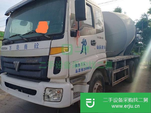 山東出售二手歐曼攪拌車國三大12方
