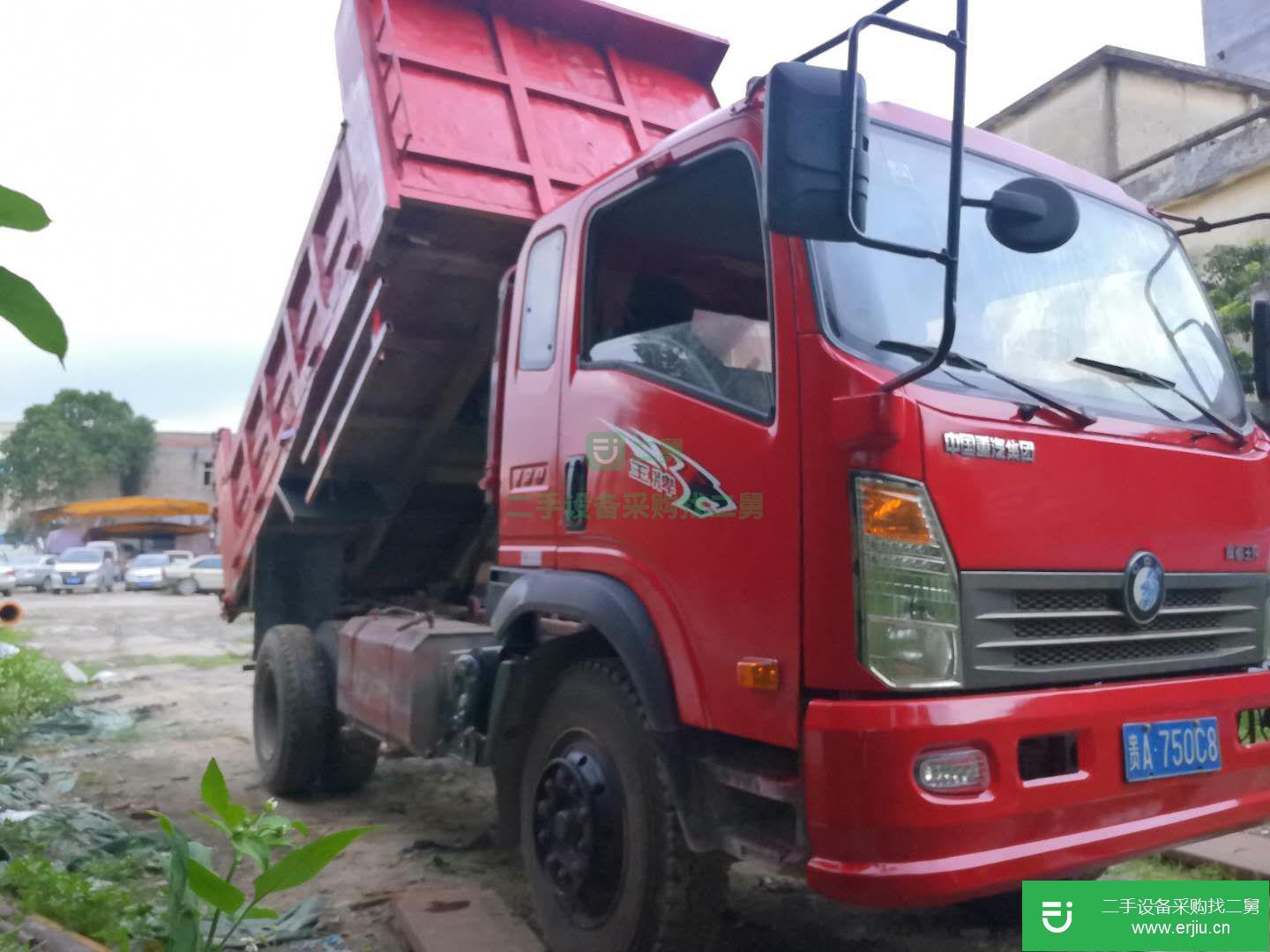 廣東出售二手重汽王牌自卸車