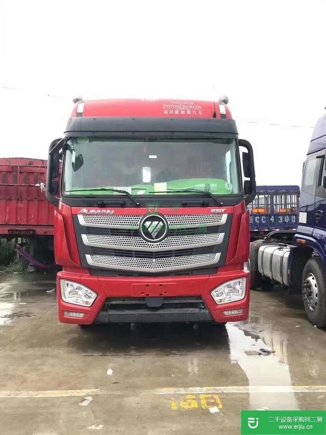 山東出售二手福田歐曼510馬力牽引車