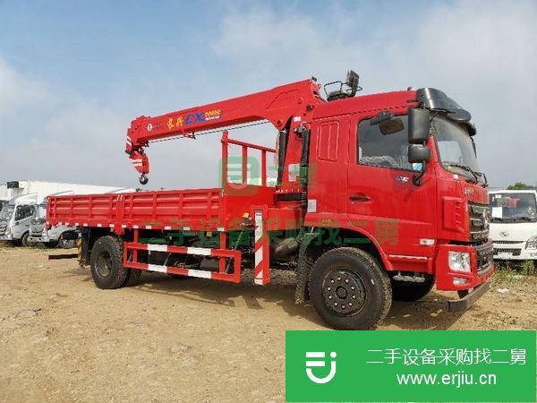 福建出售二手東風(fēng)單橋10噸隨車吊