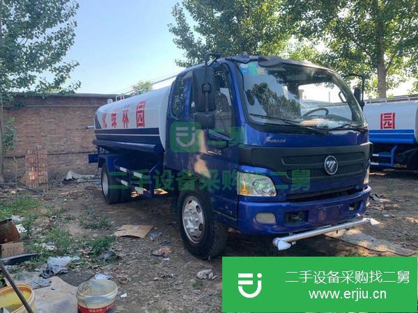 河北出售二手福田歐馬可10噸灑水車