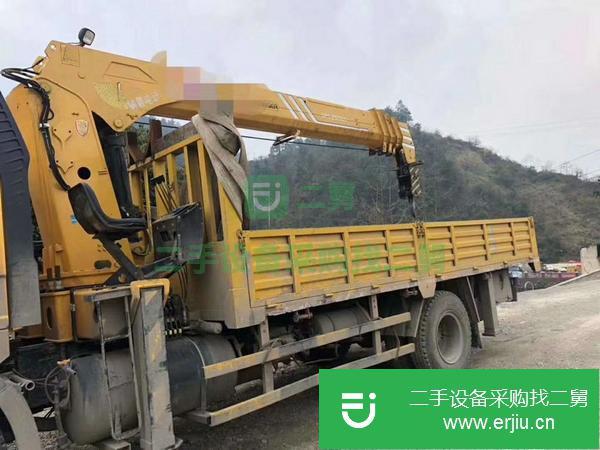 安微出售二手三一10噸四節臂隨車吊
