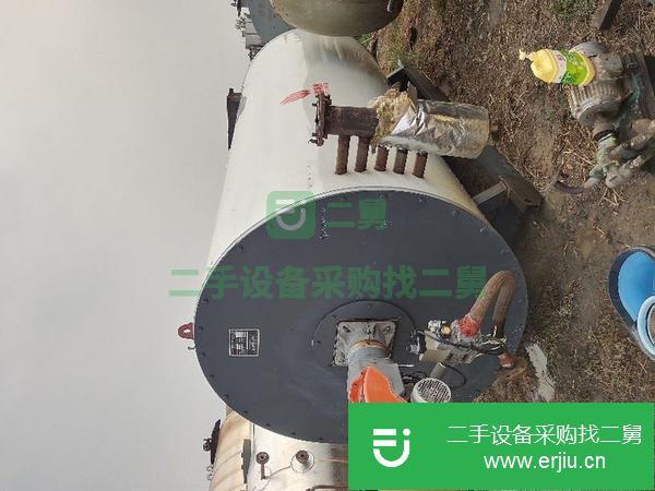 河北出售二手120萬大卡燃氣導熱油鍋爐