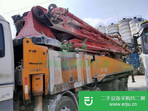 河北出售二手三一52米泵車
