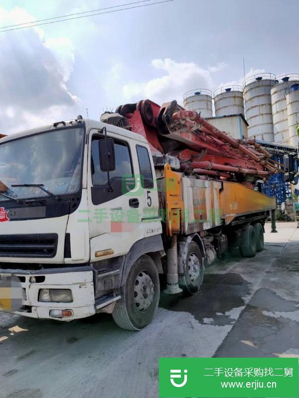 河北出售二手三一52米泵車