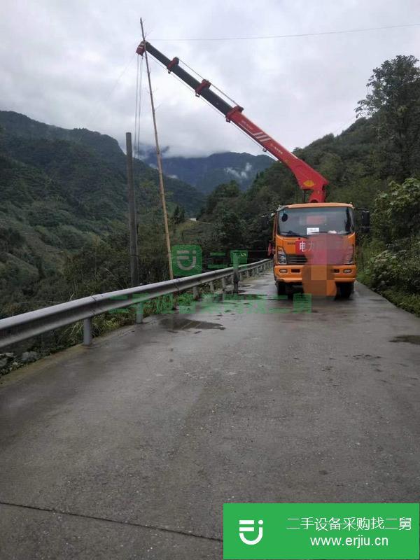 湖北出售二手隨車吊