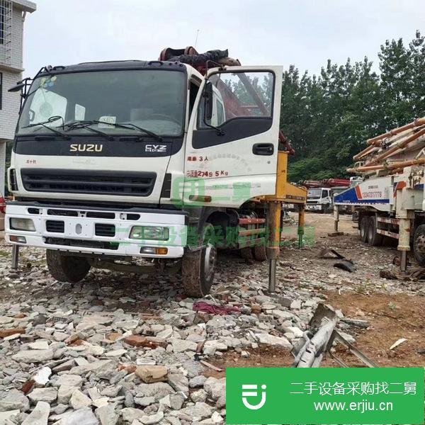 湖南出售二手三一五十鈴38米泵車