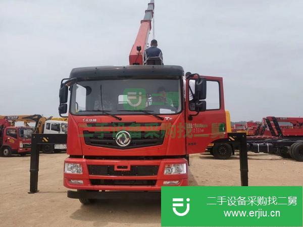 湖北出售二手東風(fēng)單橋8噸隨車吊