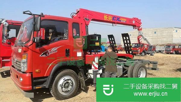 湖北出售二手5噸隨車吊
