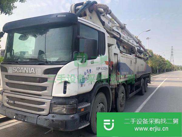 遼寧出售二手中聯56米泵車