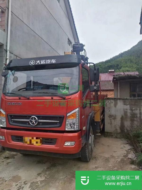 安徽出售二手大運隨車吊