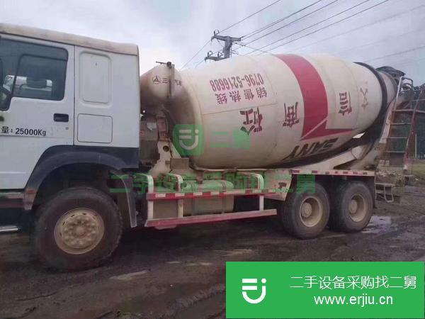 安徽出售二手12立方攪拌車