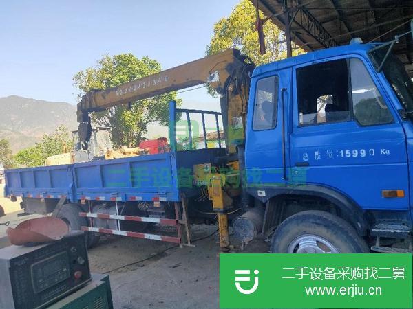 四川出售二手徐工5噸4節臂隨車吊