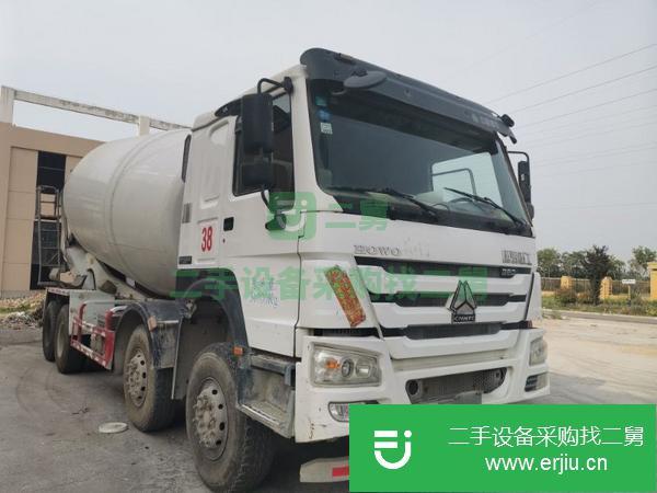 山東出售二手重汽豪沃20方攪拌罐車