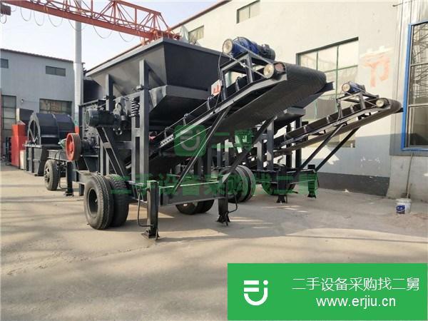 河北出售二手移動制砂機
