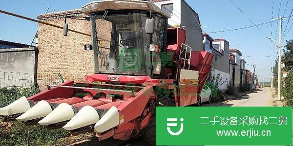 河北出售二手雷沃四行玉米收割機