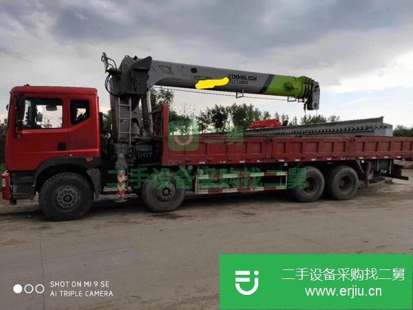 湖北出售二手中聯20噸隨車吊