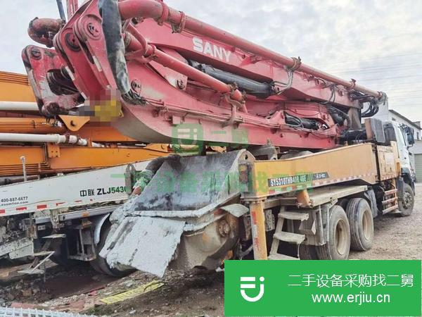 河北出售二手三一46米泵車
