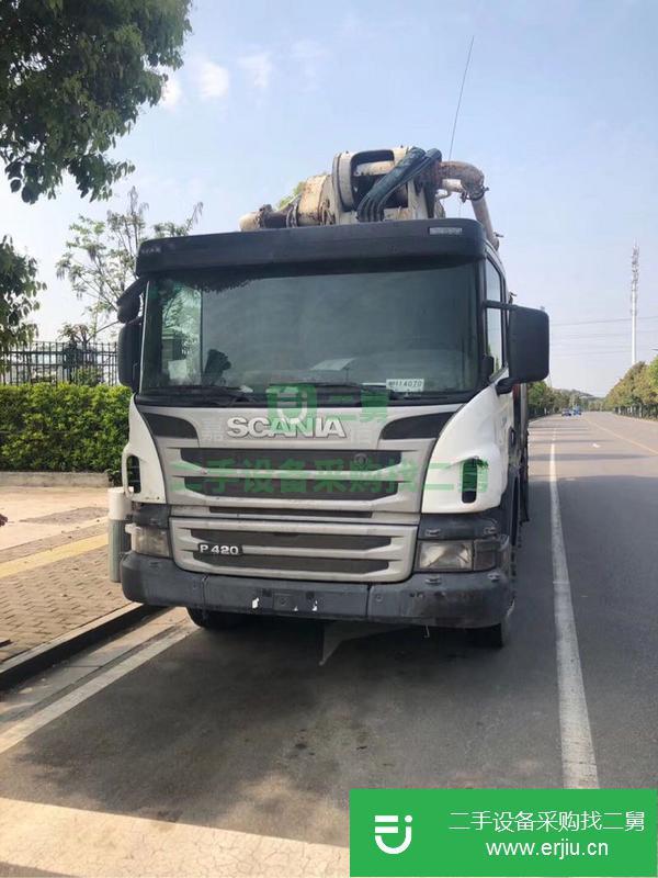 遼寧出售二手中聯56米泵車