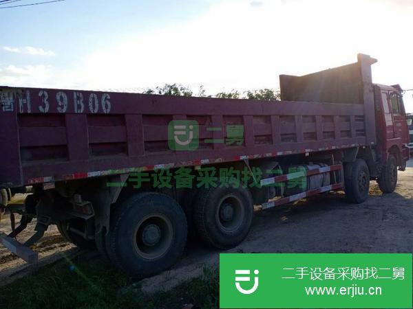 山東出售二手德龍前四后八自卸車