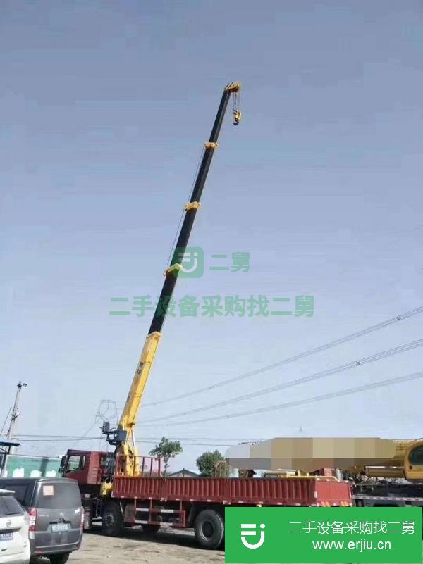貴州出售二手石煤16噸5節臂隨車吊