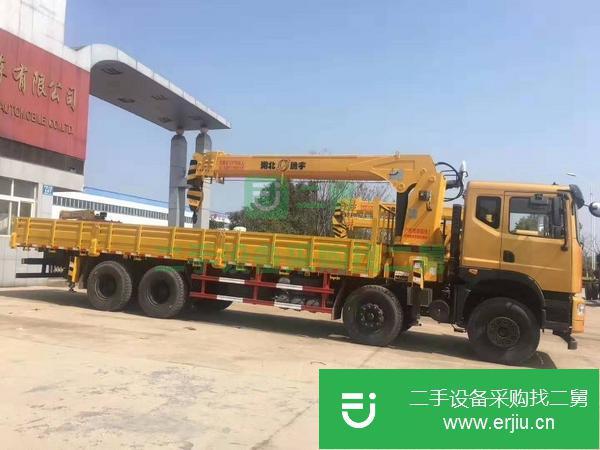 湖北出售二手3噸隨車吊