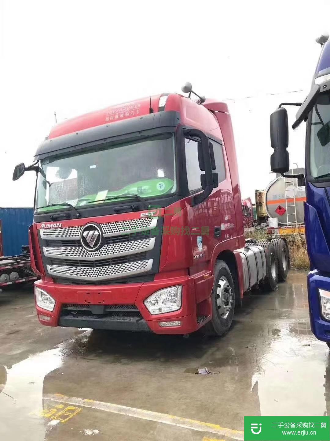 山東出售二手福田歐曼510馬力牽引車