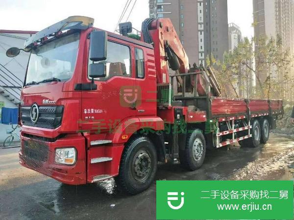山西出售二手陜汽德龍30噸隨車(chē)吊