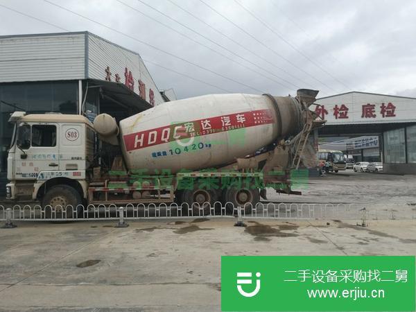 河南出售二手歐曼十二方攪拌車