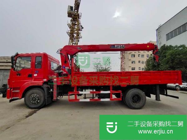 湖北出售二手東風錦程8噸隨車吊