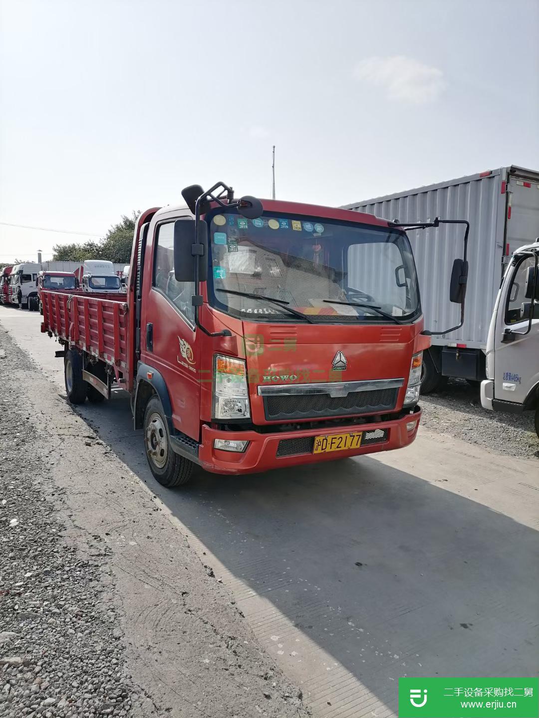 上海出售二手重汽豪沃載貨車