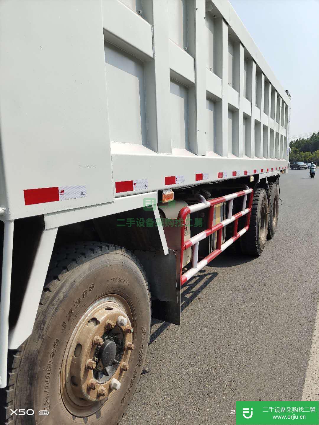 江西出售二手江淮格爾發400馬力自卸車